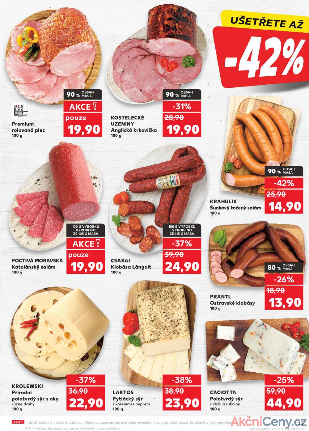 Leták Kaufland - Kaufland 9.7. - 15.7. - Kaufland - Kolín - strana 15