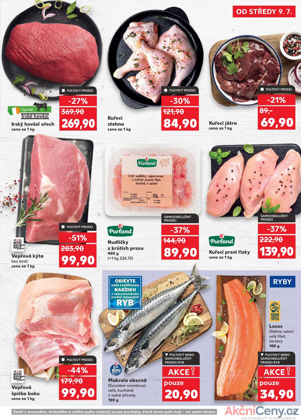Leták Kaufland - Kaufland 9.7. - 15.7. - Kaufland - Frýdek Místek - strana 13