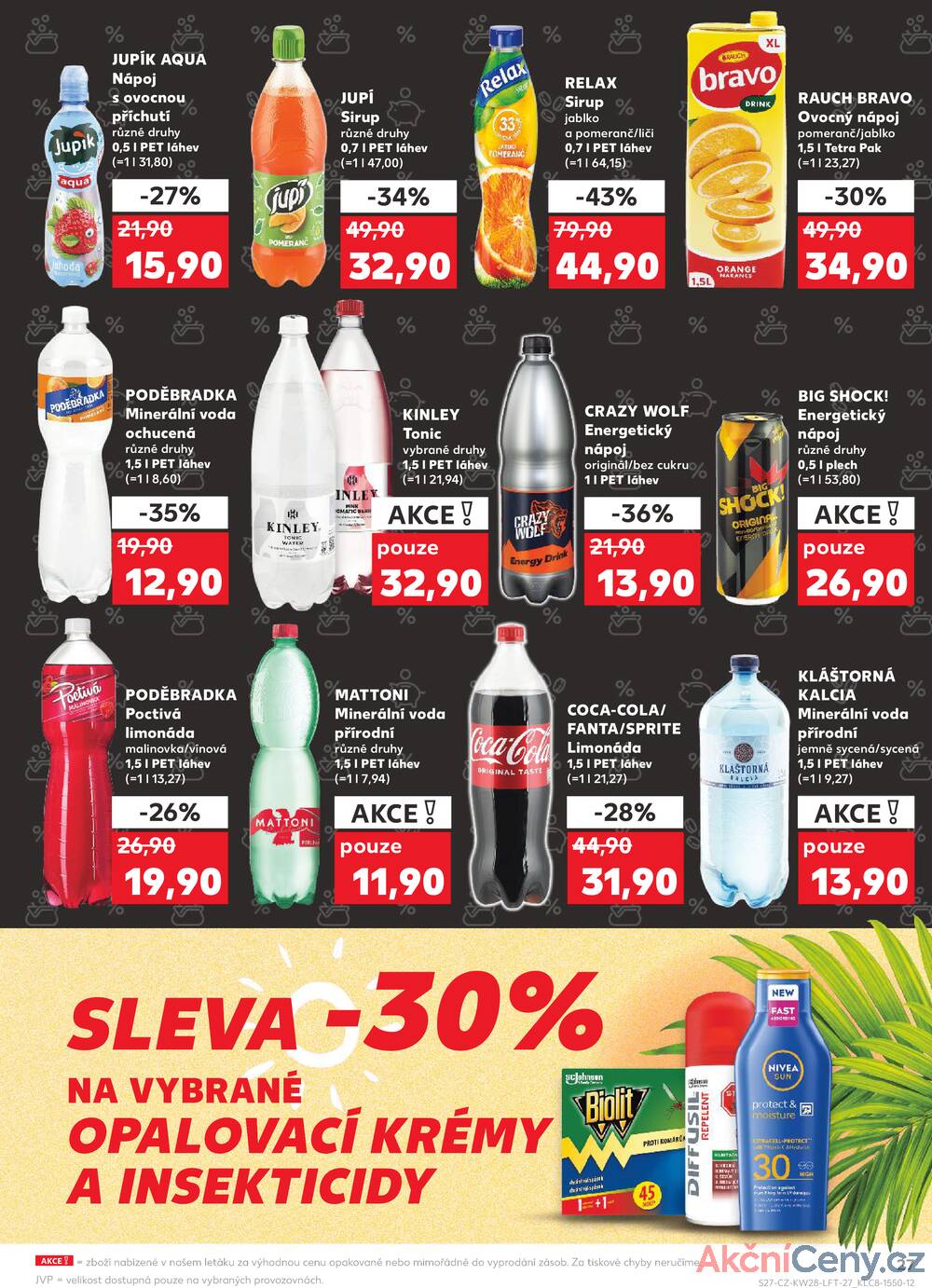 Leták Kaufland - Kaufland 9.7. - 15.7. - Kaufland - Hustopeče (Brněnská) - strana 27
