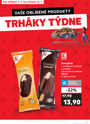 Kaufland 9.7. - 15.7. - Kaufland - Brno - Židenice