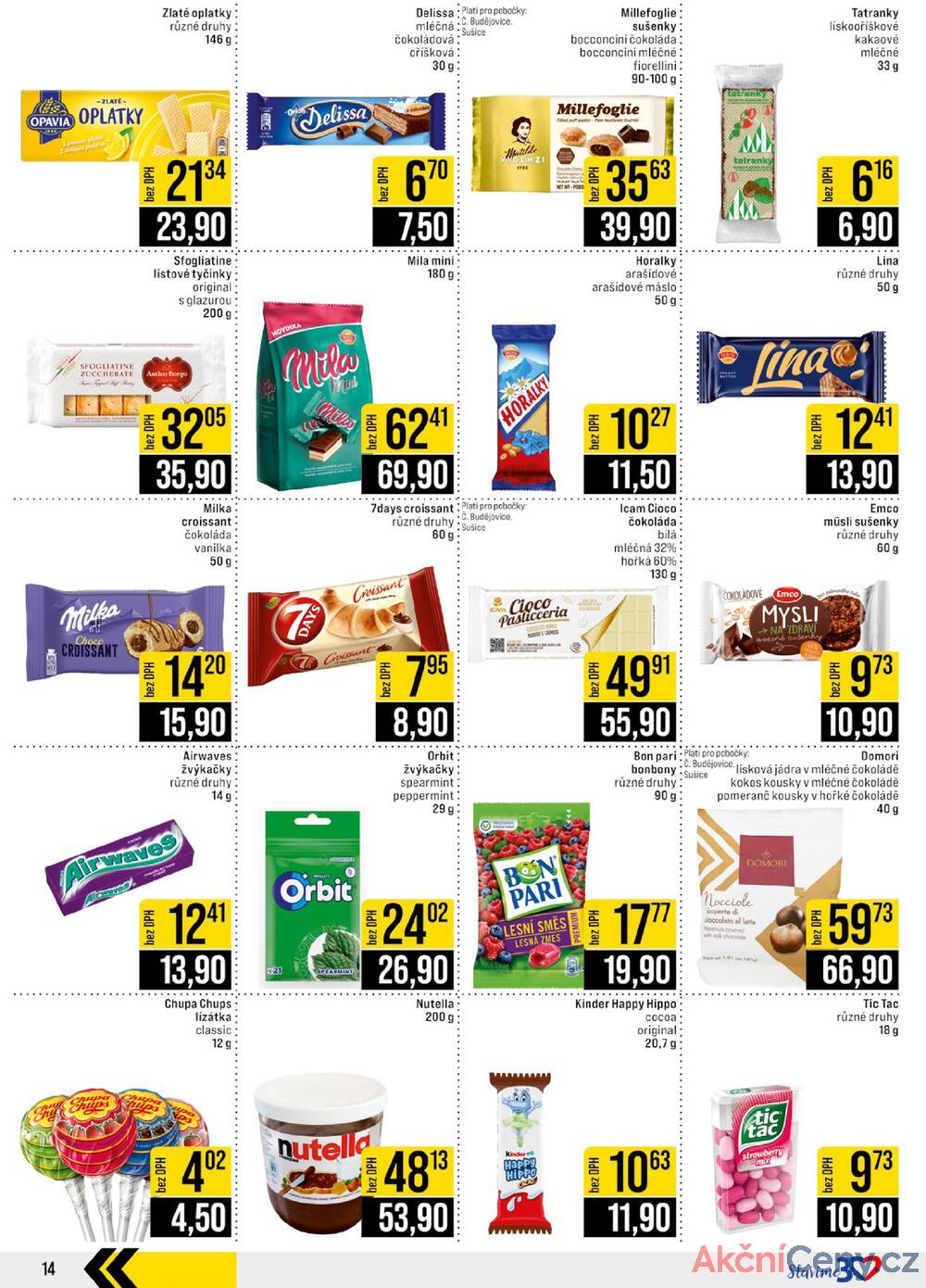 Leták JIP - JIP Cash & Carry České Budějovice, Most, Náchod, Polička, Sušice a Svoboda nad Úpou od 9.7. do 15.7.2025 - strana 14 Leták JIP - JIP Cash & Carry České Budějovice, Most, Náchod, Polička, Sušice a Svoboda nad Úpou od 9.7. do 15.7.2025 - strana 14