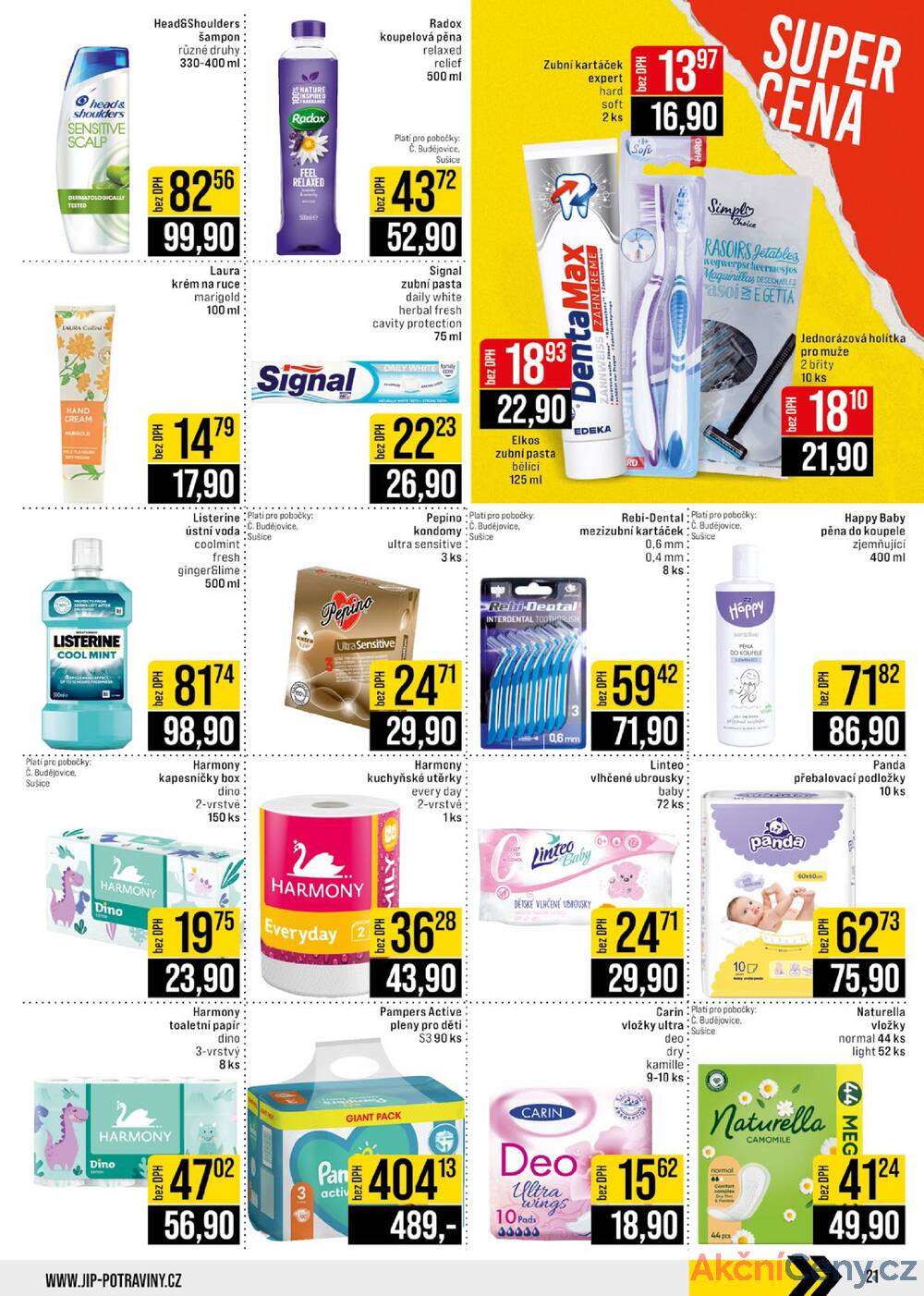 Leták JIP - JIP Cash & Carry České Budějovice, Most, Náchod, Polička, Sušice a Svoboda nad Úpou od 9.7. do 15.7.2025 - strana 21 Leták JIP - JIP Cash & Carry České Budějovice, Most, Náchod, Polička, Sušice a Svoboda nad Úpou od 9.7. do 15.7.2025 - strana 21