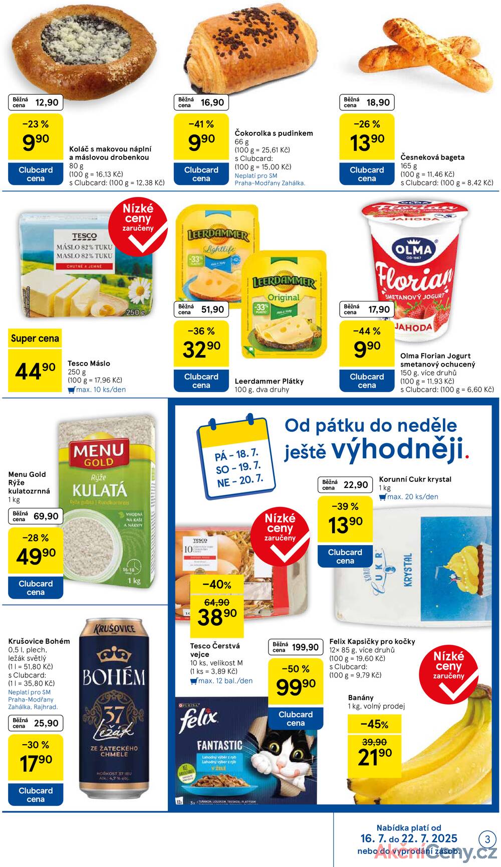 Leták Tesco - Tesco supermarkety od 16.7. do 22.7.2025 - strana 3 Leták Tesco - Tesco supermarkety od 16.7. do 22.7.2025 - strana 3