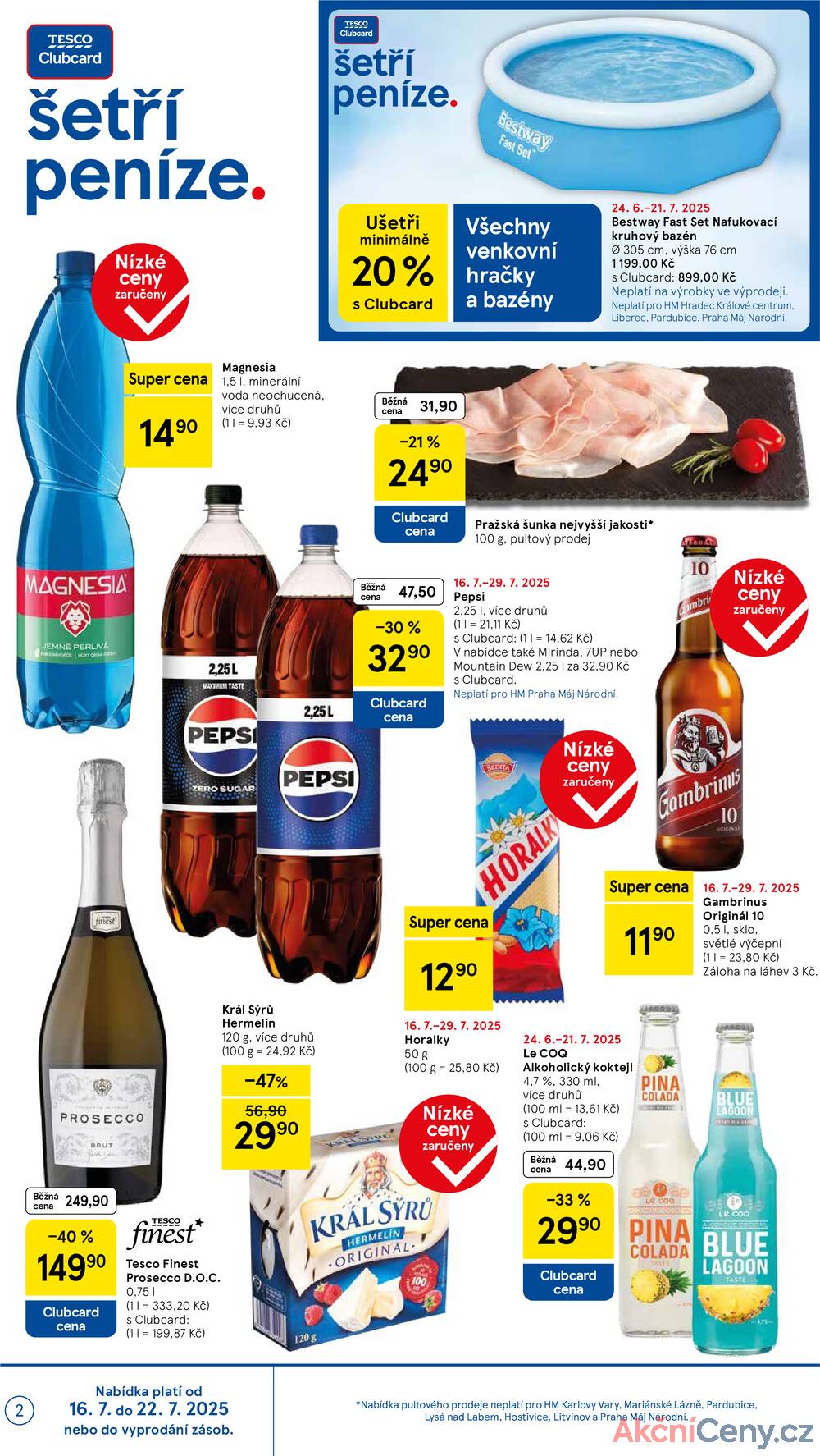 Leták Tesco - Tesco malé hypermarkety od 16.7. do 22.7.2025 - strana 2 Leták Tesco - Tesco malé hypermarkety od 16.7. do 22.7.2025 - strana 2