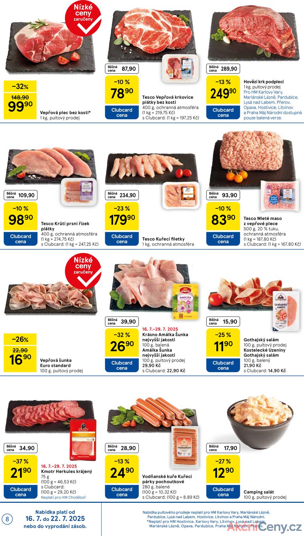 Leták Tesco - Tesco malé hypermarkety od 16.7. do 22.7.2025 - strana 8 Leták Tesco - Tesco malé hypermarkety od 16.7. do 22.7.2025 - strana 8