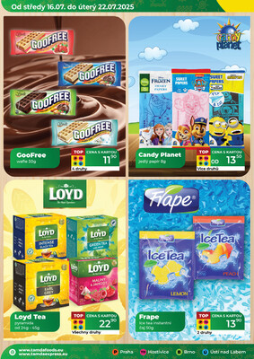 Tamda Foods od 16.7. do 22.7.2025