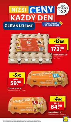 Lidl Čtvrtek od 17.7. do 20.7.2025