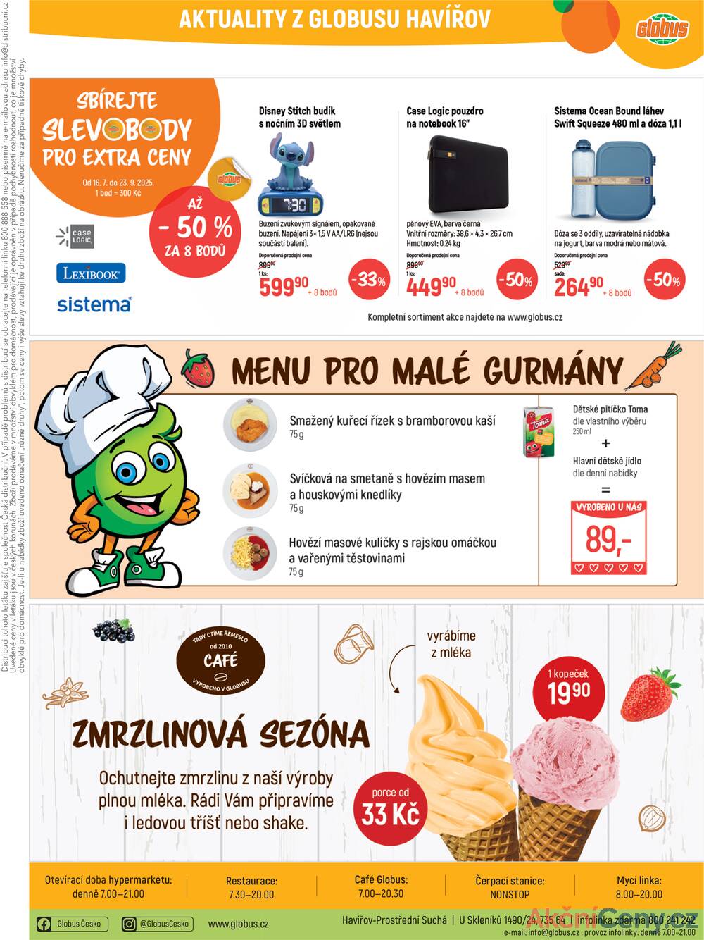 Leták Globus - Akční leták Globus 16.7. - 22.7.2025 - Globus Havířov - strana 39