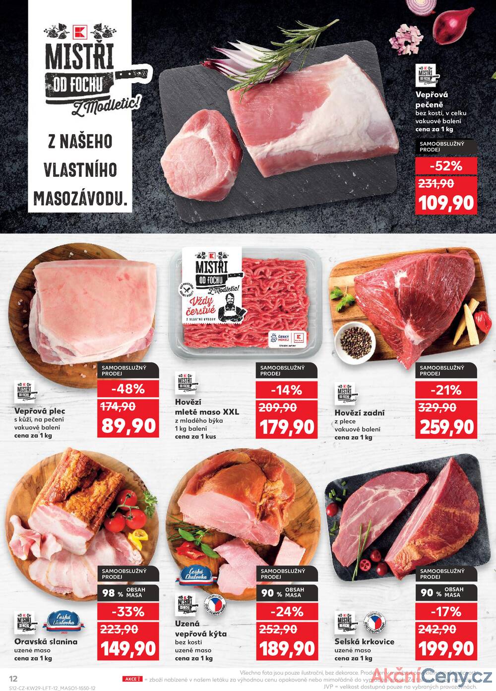 Leták Kaufland - Kaufland 16.7. - 22.7. - Kaufland - Louny - strana 12