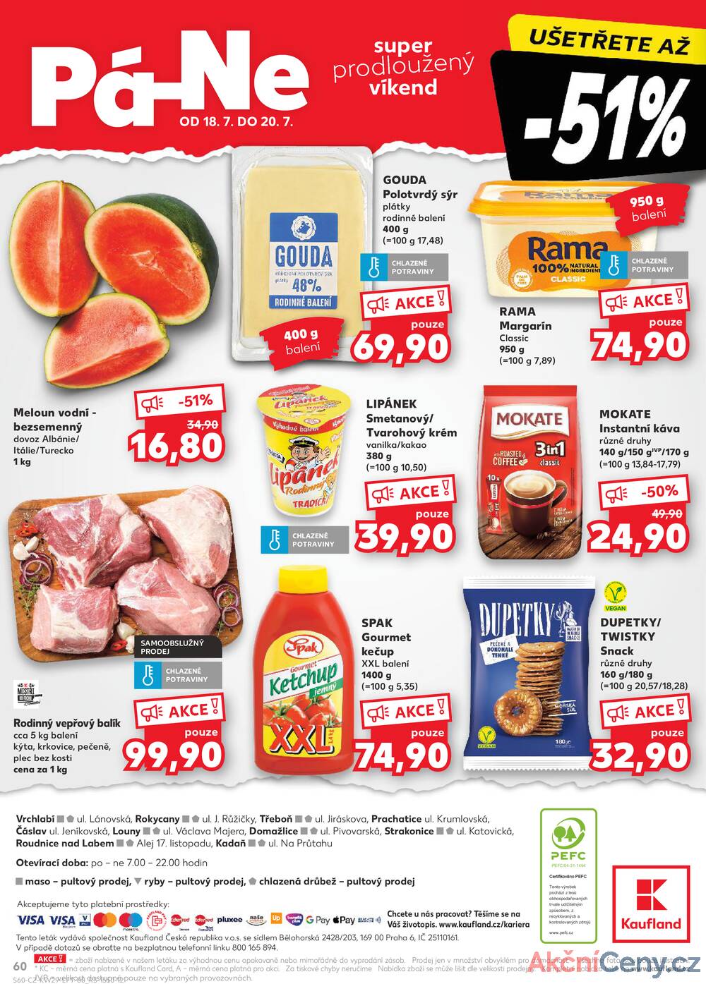 Leták Kaufland - Kaufland 16.7. - 22.7. - Kaufland - Louny - strana 60