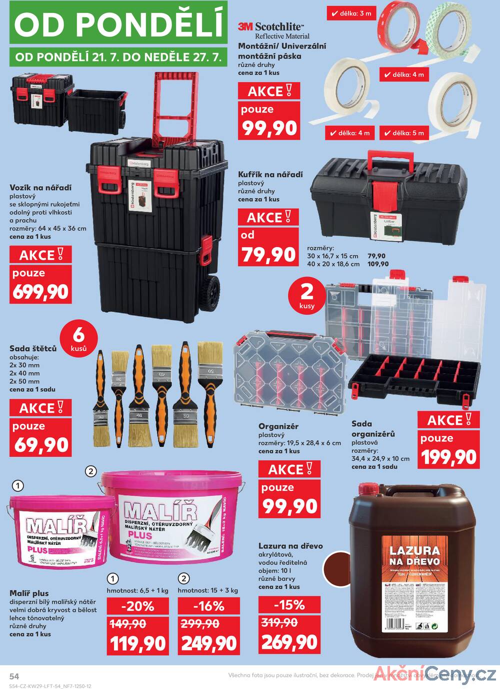 Leták Kaufland - Kaufland 16.7. - 22.7. - Kaufland - Strakonice - strana 54