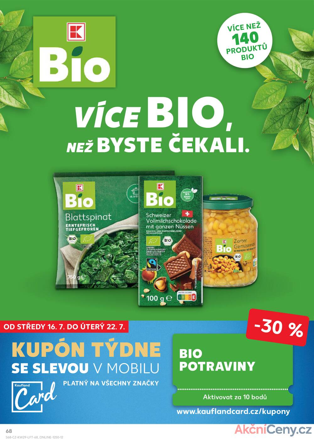 Leták Kaufland - Kaufland 16.7. - 22.7. - Kaufland - Teplice (Čs. Dobrovolců) - strana 68