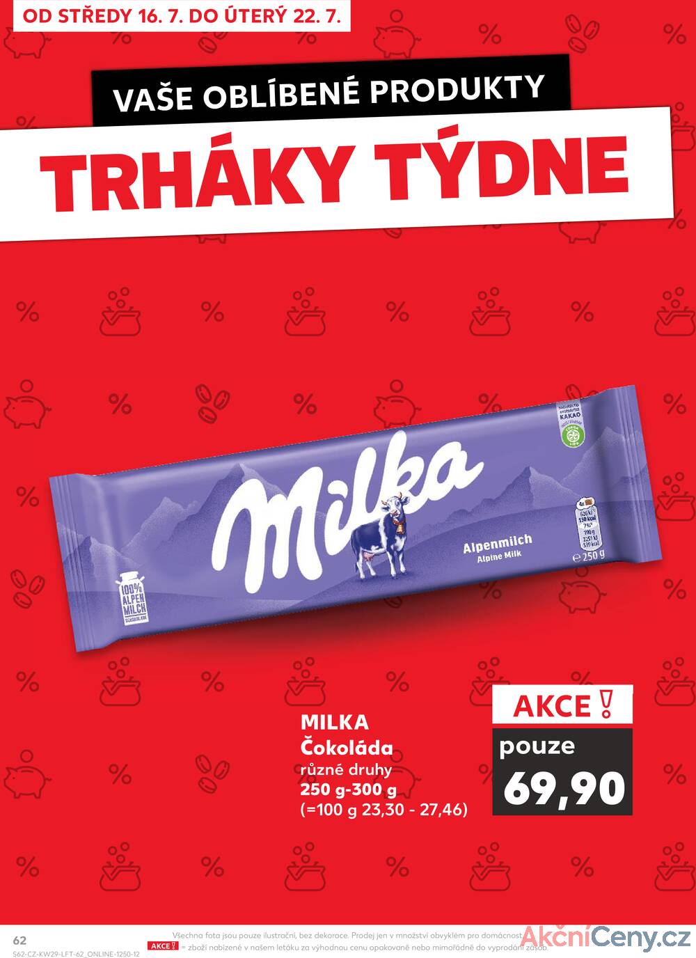Leták Kaufland - Kaufland 16.7. - 22.7. - Kaufland - Tábor - strana 62