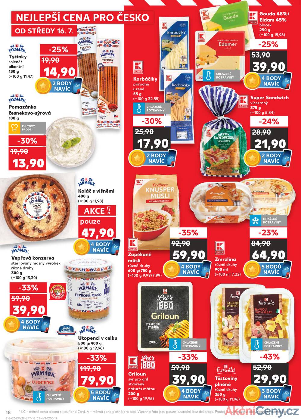 Leták Kaufland - Kaufland 16.7. - 22.7. - Kaufland - Příbram - strana 18