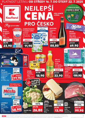 Leták Kaufland 16.7. - 22.7. - Kaufland - Příbram