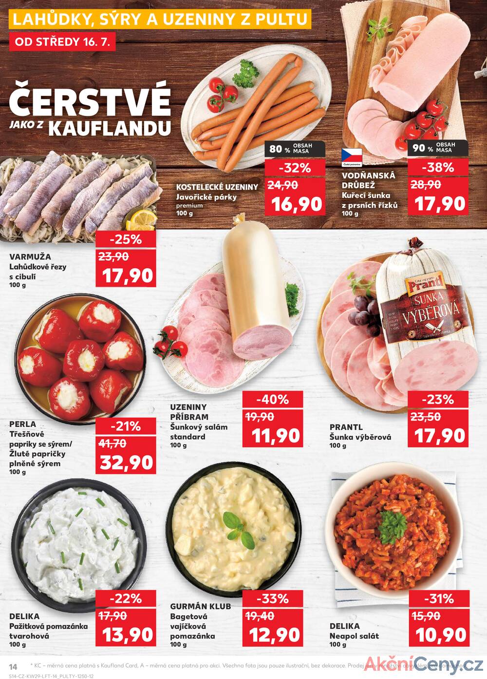 Leták Kaufland - Kaufland 16.7. - 22.7. - Kaufland - Klatovy - strana 14