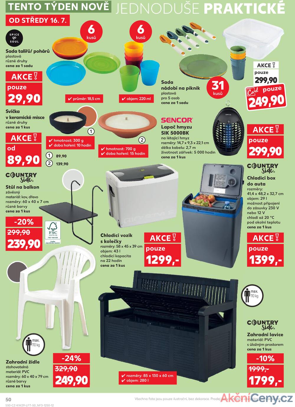 Leták Kaufland - Kaufland 16.7. - 22.7. - Kaufland - Klatovy - strana 50