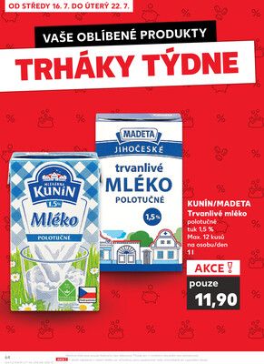 Kaufland 16.7. - 22.7. - Kaufland - Klatovy