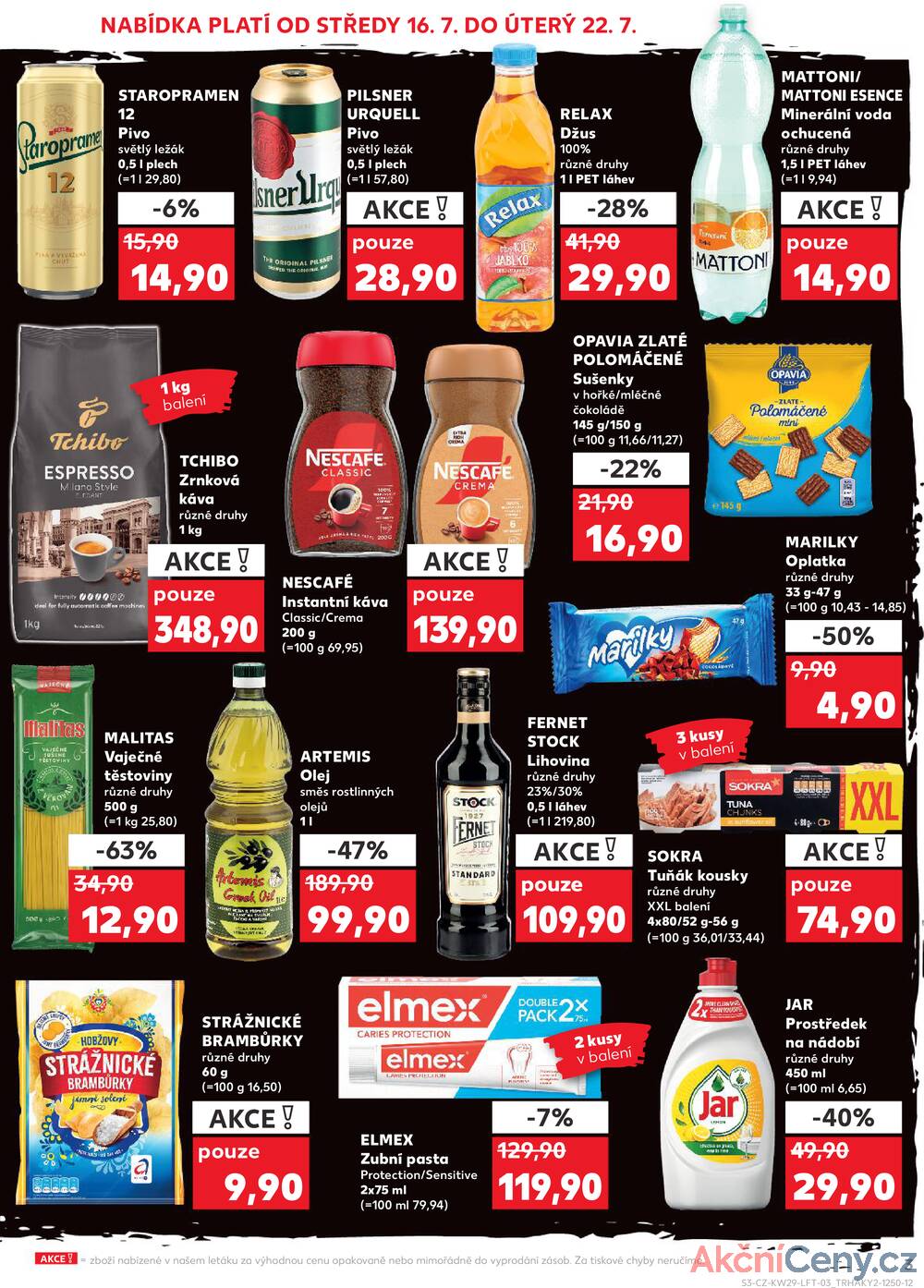 Leták Kaufland - Kaufland 16.7. - 22.7. - Kaufland - Hodonín (Konečná) - strana 3