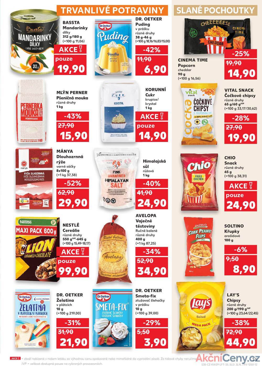 Leták Kaufland - Kaufland 16.7. - 22.7. - Kaufland - Olomouc - Hněvotínská - strana 35