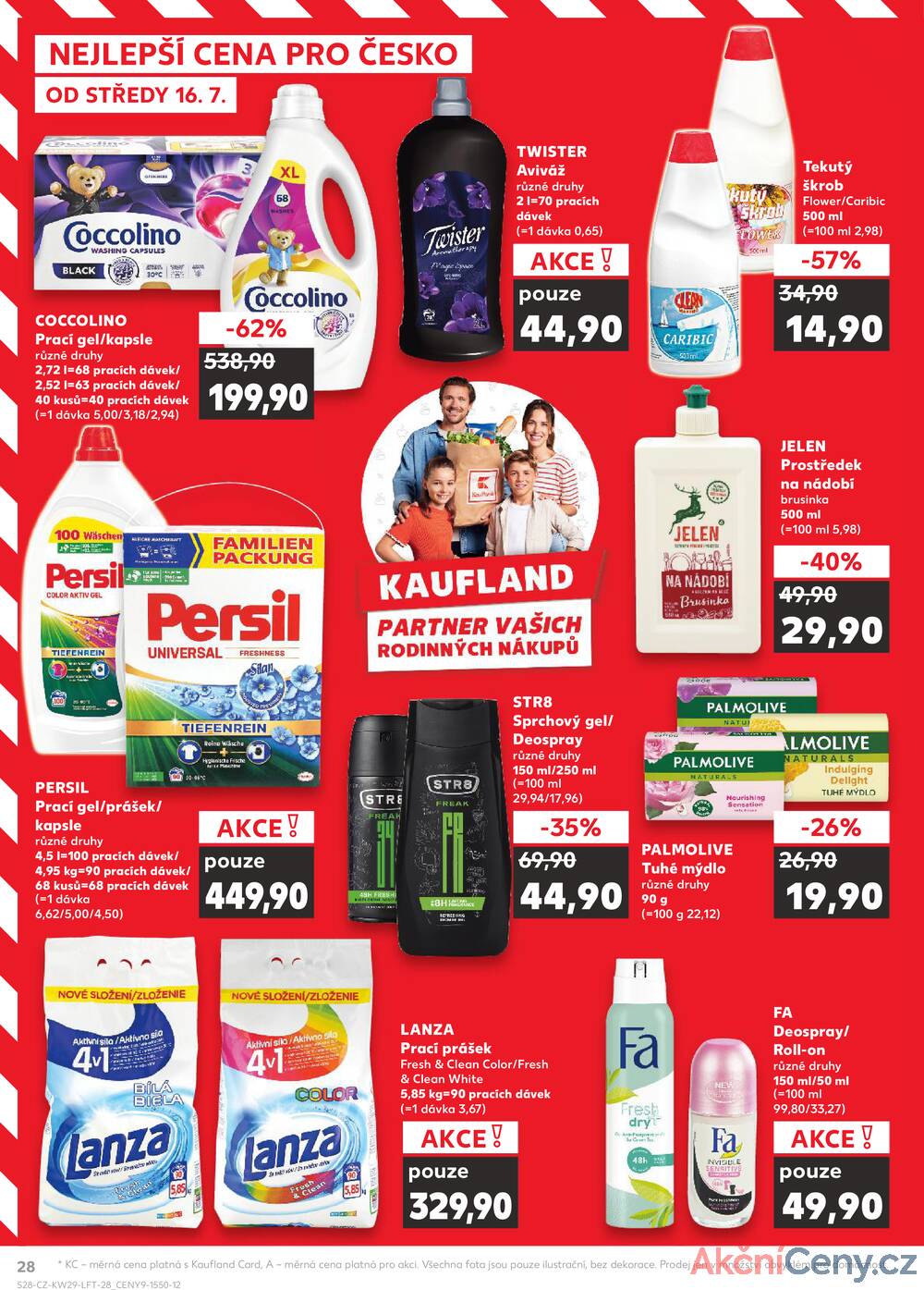 Leták Kaufland - Kaufland 16.7. - 22.7. - Kaufland - Praha 12 (Modřany) - strana 28