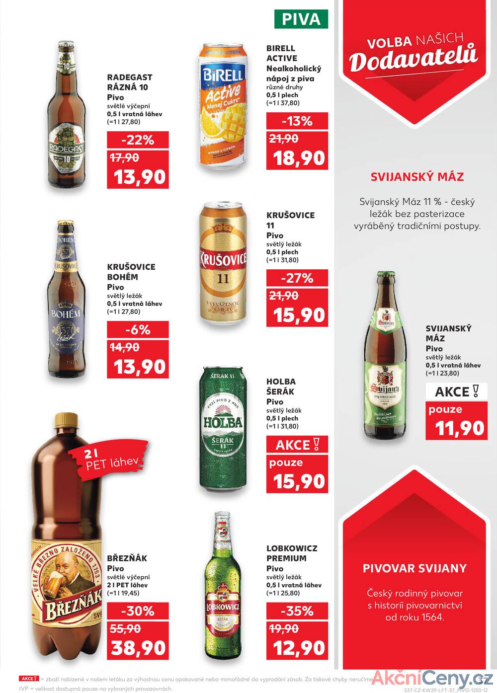 Leták Kaufland - Kaufland 16.7. - 22.7. - Kaufland - Marianské Lázně - strana 37