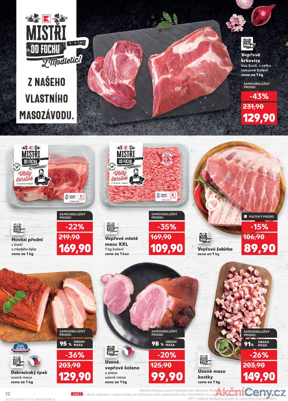 Leták Kaufland - Kaufland 16.7. - 22.7. - Kaufland - Rakovník (ul. Luženská) - strana 12