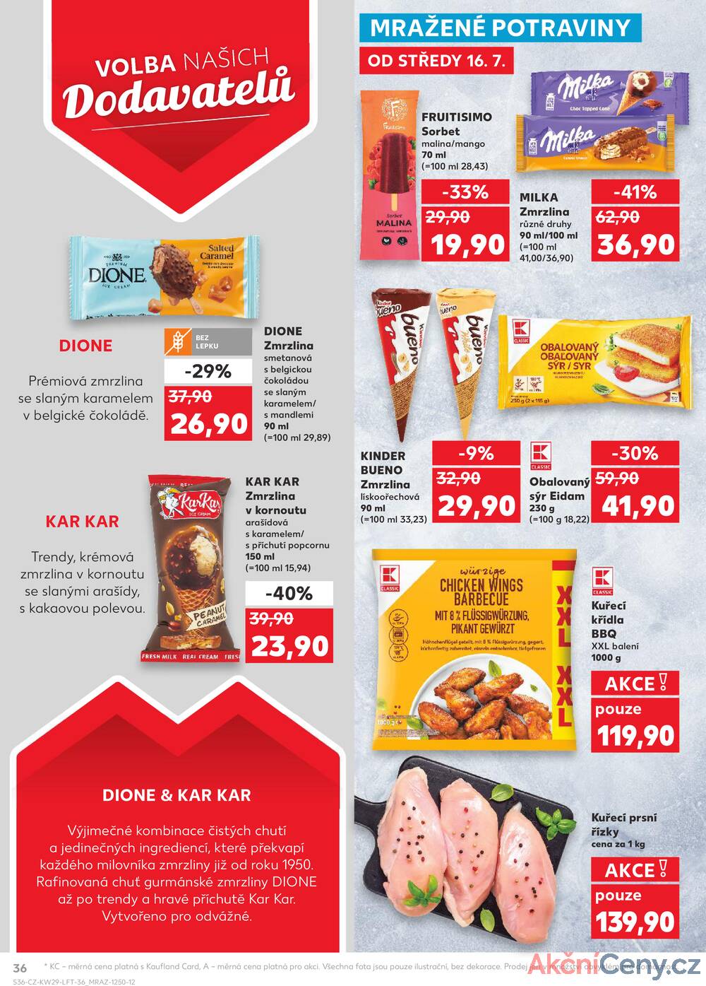 Leták Kaufland - Kaufland 16.7. - 22.7. - Kaufland - Rakovník (ul. Luženská) - strana 36