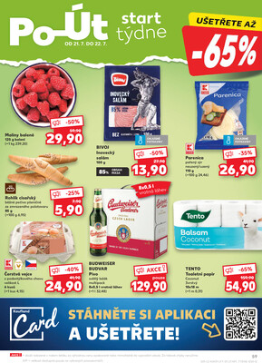 Kaufland 16.7. - 22.7. - Kaufland - Rakovník (ul. Luženská)