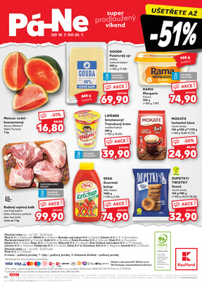 Kaufland 16.7. - 22.7. - Kaufland - Rakovník (ul. Luženská)