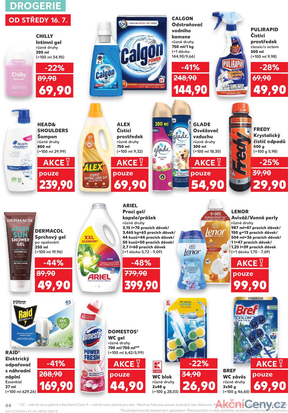 Leták Kaufland - Kaufland 16.7. - 22.7. - Kaufland - Kolín - strana 44