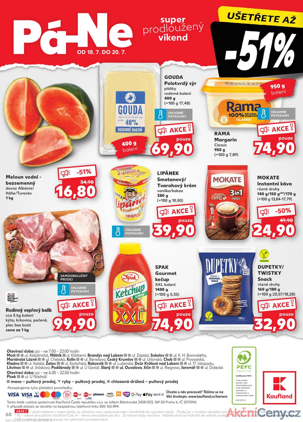 Leták Kaufland - Kaufland 16.7. - 22.7. - Kaufland - Kolín - strana 60
