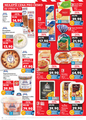 Kaufland 16.7. - 22.7. - Kaufland - Pelhřimov