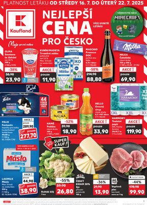 Leták Kaufland 16.7. - 22.7. - Kaufland - Praha 8 (Libeň)