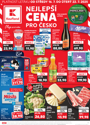 Leták Kaufland 16.7. - 22.7. - Kaufland - Brno - Židenice