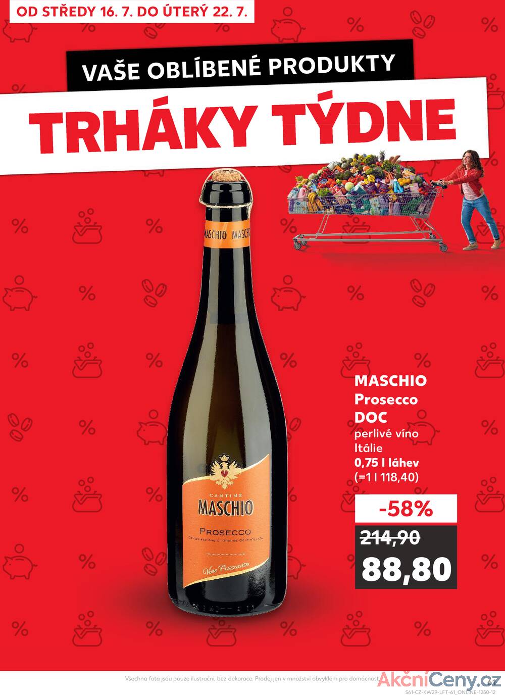 Leták Kaufland - Kaufland 16.7. - 22.7. - Kaufland - Šternberk - strana 61