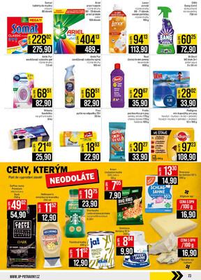 JIP Cash & Carry Brno, Praha, Ostrava od 16.7. do 22.7.2025