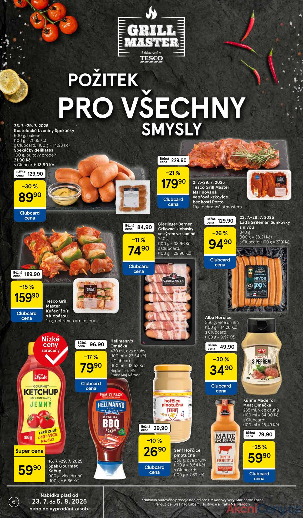 Leták Tesco - Tesco malé hypermarkety od 23.7. do 29.7.2025 - strana 6 Leták Tesco - Tesco malé hypermarkety od 23.7. do 29.7.2025 - strana 6