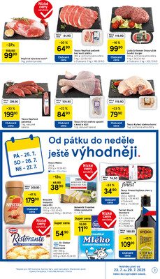 Tesco malé hypermarkety od 23.7. do 29.7.2025