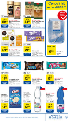 Tesco malé hypermarkety od 23.7. do 29.7.2025