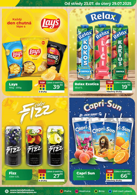 Tamda Foods od 23.7. do 29.7.2025