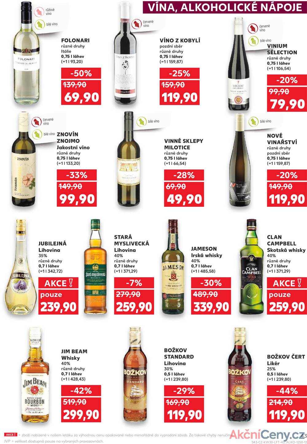 Leták Kaufland - Kaufland 23.7. - 29.7. - Kaufland - Strakonice - strana 43