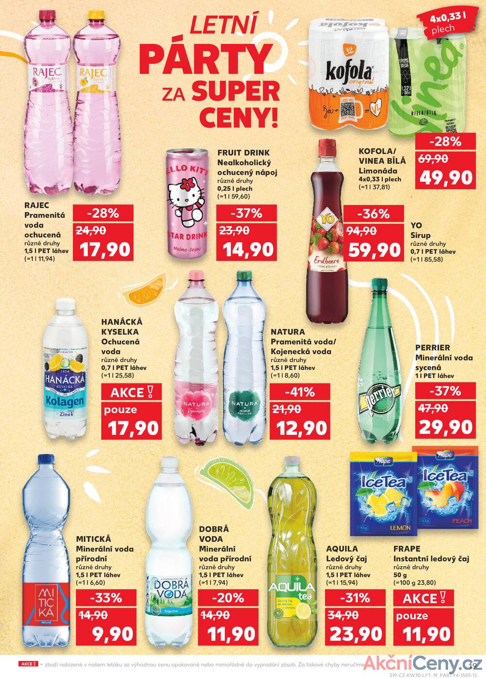Leták Kaufland - Kaufland 23.7. - 29.7. - Kaufland - Děčín - strana 19
