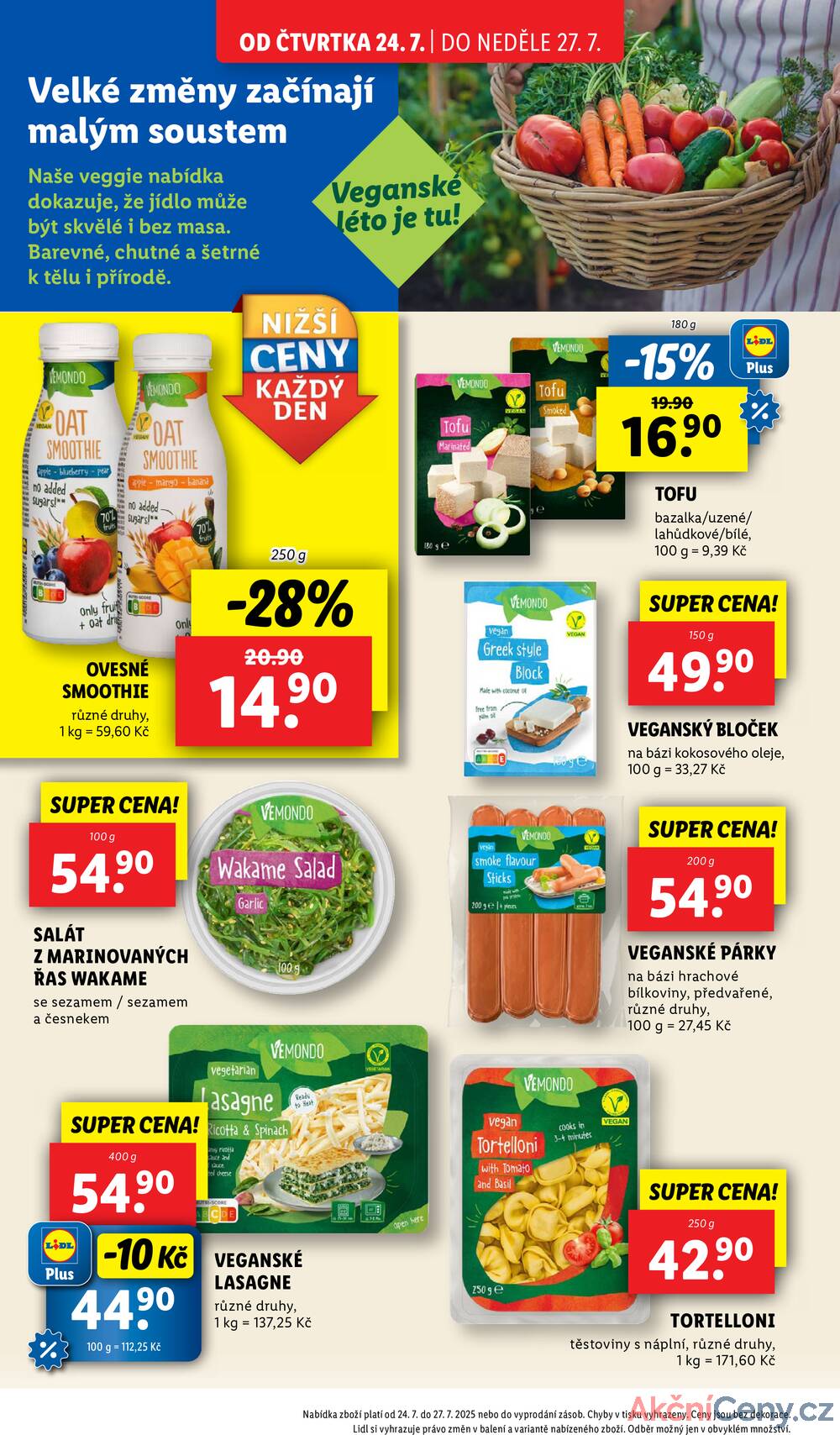Leták Lidl - Lidl Čtvrtek od 24.7. do 27.7.2025 - strana 16 Leták Lidl - Lidl Čtvrtek od 24.7. do 27.7.2025 - strana 16