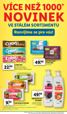 Lidl Čtvrtek od 24.7. do 27.7.2025