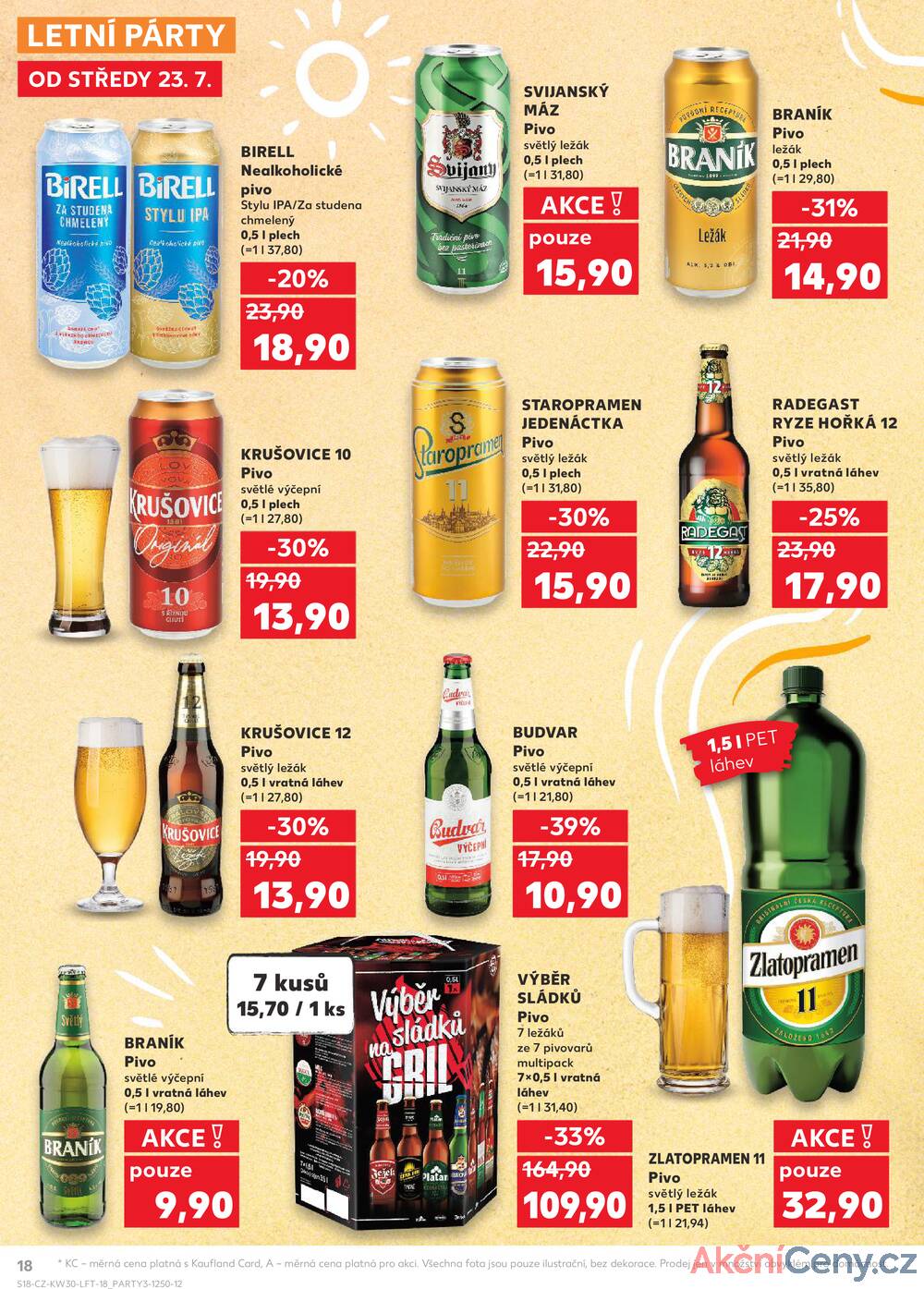 Leták Kaufland - Kaufland 23.7. - 29.7. - Kaufland - Tábor - strana 18