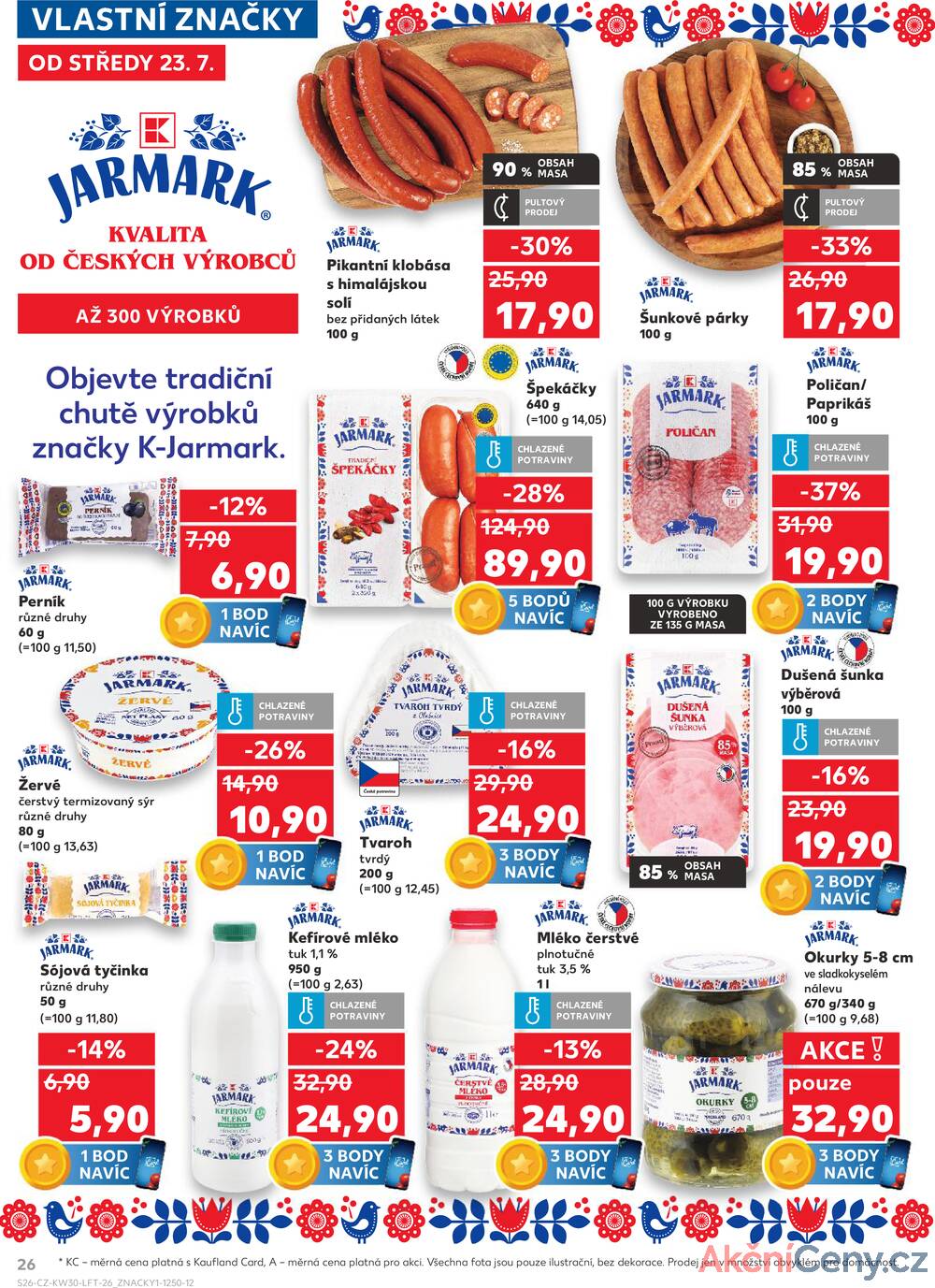 Leták Kaufland - Kaufland 23.7. - 29.7. - Kaufland - Hradec Králové - strana 26