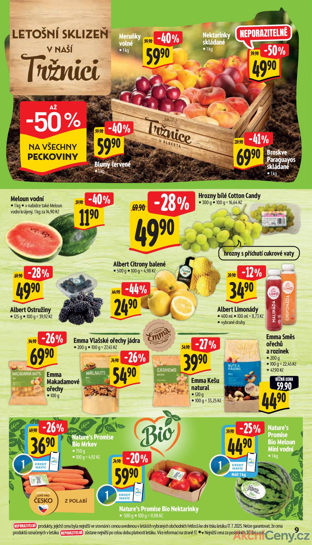 Leták Albert - Albert Supermarket od 23.7. do 29.7.2025 - strana 10