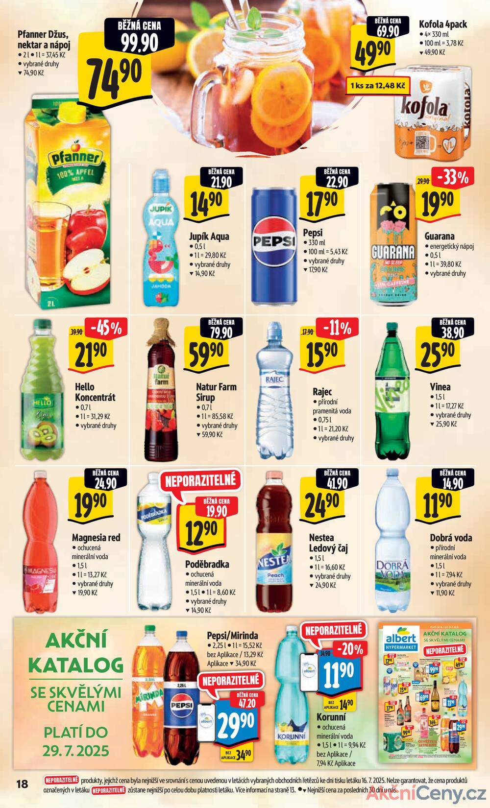 Leták Albert - Albert  Hypermarket od 23.7. do 29.7.2025 - strana 22
