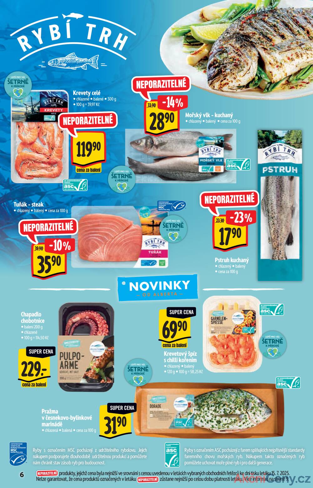 Leták Albert - Albert  Hypermarket katalog Gril od 23.7. do 5.8.2025 - strana 6